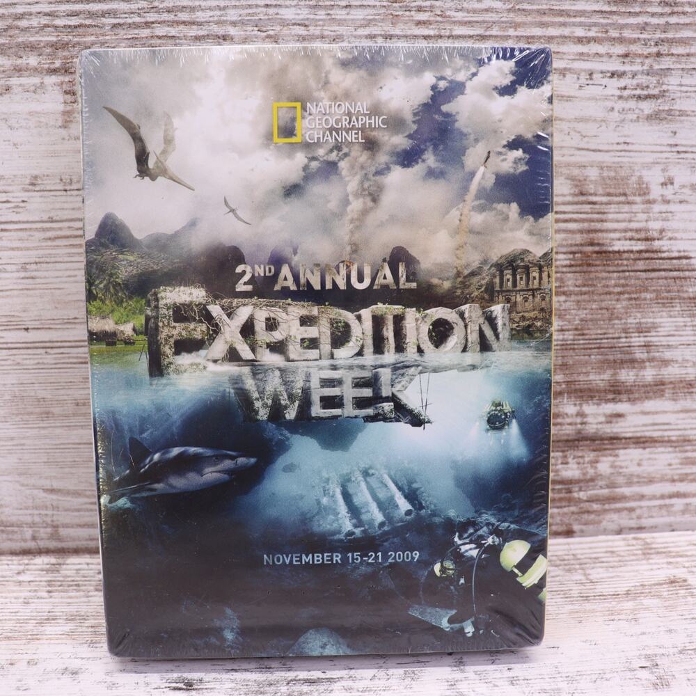 National Geographic Channel 2nd Annual Expedition Week DVD Set New Sealed